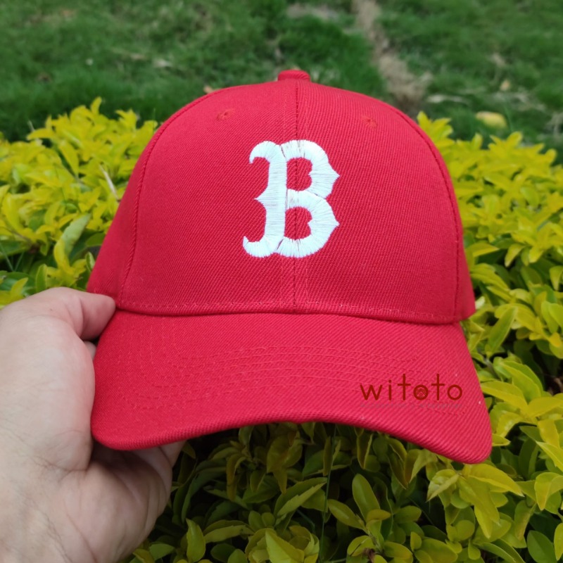 GORRA BOSTON ROJA